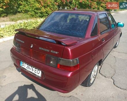 Червоний ВАЗ 2110, об'ємом двигуна 1.5 л та пробігом 200 тис. км за 1850 $, фото 2 на Automoto.ua