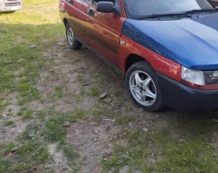 Красный ВАЗ 2110, объемом двигателя 1 л и пробегом 176 тыс. км за 700 $, фото 5 на Automoto.ua