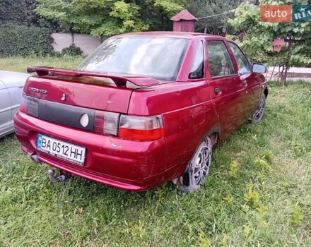 Червоний ВАЗ 2110, об'ємом двигуна 1.5 л та пробігом 160 тис. км за 1000 $, фото 5 на Automoto.ua