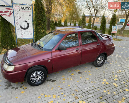 Красный ВАЗ 2110, объемом двигателя 1.5 л и пробегом 166 тыс. км за 950 $, фото 5 на Automoto.ua