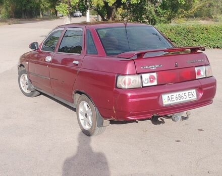 Красный ВАЗ 2110, объемом двигателя 1.5 л и пробегом 295 тыс. км за 1070 $, фото 3 на Automoto.ua