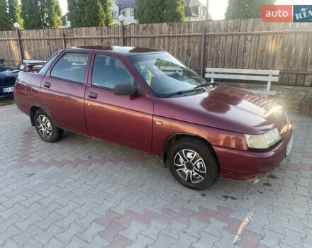 Красный ВАЗ 2110, объемом двигателя 1.5 л и пробегом 166 тыс. км за 1200 $, фото 1 на Automoto.ua
