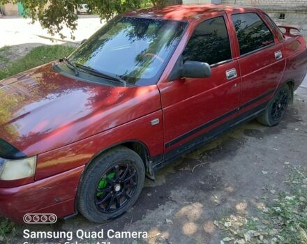 Червоний ВАЗ 2110, об'ємом двигуна 1.5 л та пробігом 124 тис. км за 1900 $, фото 1 на Automoto.ua