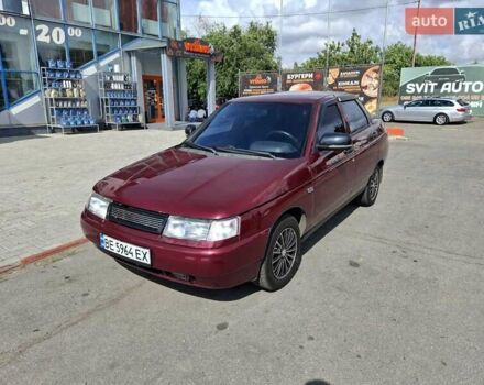 Красный ВАЗ 2110, объемом двигателя 1.6 л и пробегом 202 тыс. км за 2999 $, фото 12 на Automoto.ua