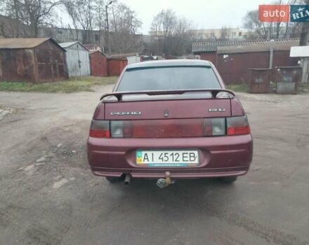 Червоний ВАЗ 2110, об'ємом двигуна 1.5 л та пробігом 140 тис. км за 1250 $, фото 4 на Automoto.ua