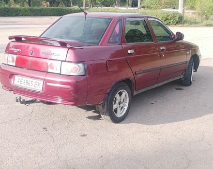 Красный ВАЗ 2110, объемом двигателя 1.5 л и пробегом 295 тыс. км за 1070 $, фото 2 на Automoto.ua