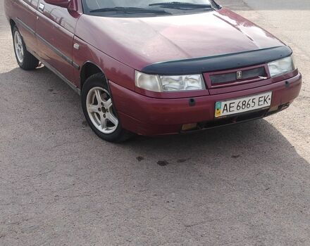 Красный ВАЗ 2110, объемом двигателя 1.5 л и пробегом 295 тыс. км за 1070 $, фото 1 на Automoto.ua