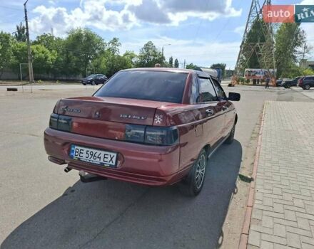 Червоний ВАЗ 2110, об'ємом двигуна 1.6 л та пробігом 202 тис. км за 2999 $, фото 7 на Automoto.ua