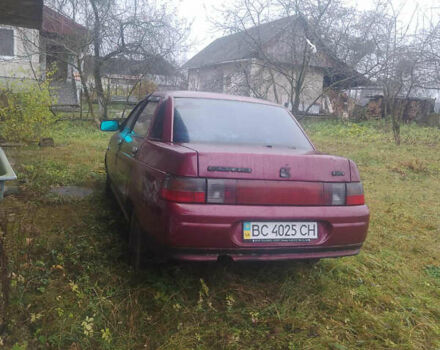 Червоний ВАЗ 2110, об'ємом двигуна 1.6 л та пробігом 200 тис. км за 1000 $, фото 3 на Automoto.ua