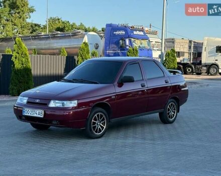Красный ВАЗ 2110, объемом двигателя 1.6 л и пробегом 65 тыс. км за 3400 $, фото 2 на Automoto.ua