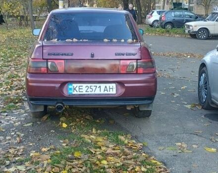 Красный ВАЗ 2110, объемом двигателя 1.6 л и пробегом 180 тыс. км за 1200 $, фото 2 на Automoto.ua