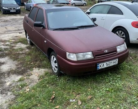 Красный ВАЗ 2110, объемом двигателя 1.6 л и пробегом 220 тыс. км за 1500 $, фото 1 на Automoto.ua