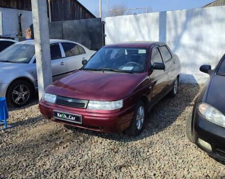 Красный ВАЗ 2110, объемом двигателя 1.6 л и пробегом 200 тыс. км за 1900 $, фото 1 на Automoto.ua
