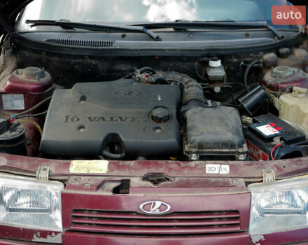 Червоний ВАЗ 2110, об'ємом двигуна 1.6 л та пробігом 308 тис. км за 1000 $, фото 5 на Automoto.ua