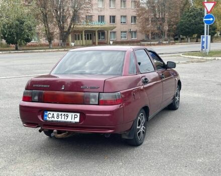 Червоний ВАЗ 2110, об'ємом двигуна 1.6 л та пробігом 165 тис. км за 1650 $, фото 4 на Automoto.ua