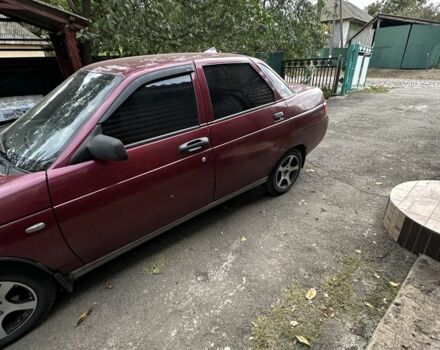 Красный ВАЗ 2110, объемом двигателя 1.6 л и пробегом 205 тыс. км за 1600 $, фото 1 на Automoto.ua