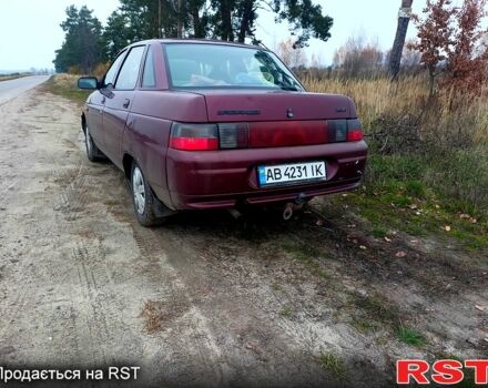 Красный ВАЗ 2110, объемом двигателя 1.6 л и пробегом 281 тыс. км за 1500 $, фото 3 на Automoto.ua