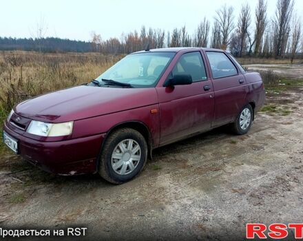 Красный ВАЗ 2110, объемом двигателя 1.6 л и пробегом 281 тыс. км за 1500 $, фото 2 на Automoto.ua