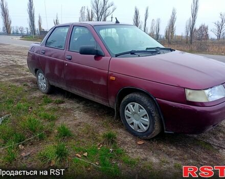 Красный ВАЗ 2110, объемом двигателя 1.6 л и пробегом 281 тыс. км за 1500 $, фото 1 на Automoto.ua