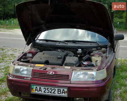 Червоний ВАЗ 2110, об'ємом двигуна 1.6 л та пробігом 308 тис. км за 1000 $, фото 1 на Automoto.ua