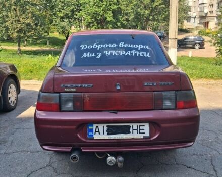 Красный ВАЗ 2110, объемом двигателя 0 л и пробегом 190 тыс. км за 1200 $, фото 3 на Automoto.ua