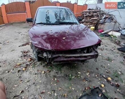 Красный ВАЗ 2110, объемом двигателя 1.6 л и пробегом 350 тыс. км за 500 $, фото 2 на Automoto.ua