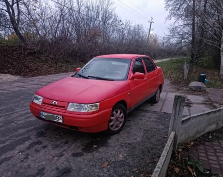 Червоний ВАЗ 2110, об'ємом двигуна 1.6 л та пробігом 330 тис. км за 1500 $, фото 2 на Automoto.ua