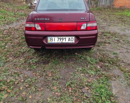 Червоний ВАЗ 2110, об'ємом двигуна 1.6 л та пробігом 274 тис. км за 1096 $, фото 3 на Automoto.ua