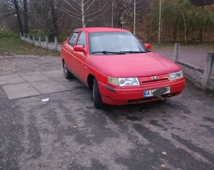 Червоний ВАЗ 2110, об'ємом двигуна 1.6 л та пробігом 330 тис. км за 1500 $, фото 1 на Automoto.ua