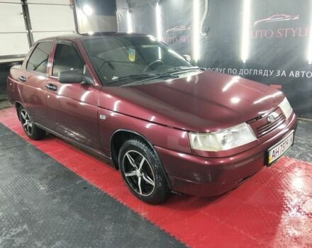 Красный ВАЗ 2110, объемом двигателя 1.6 л и пробегом 45 тыс. км за 4000 $, фото 3 на Automoto.ua