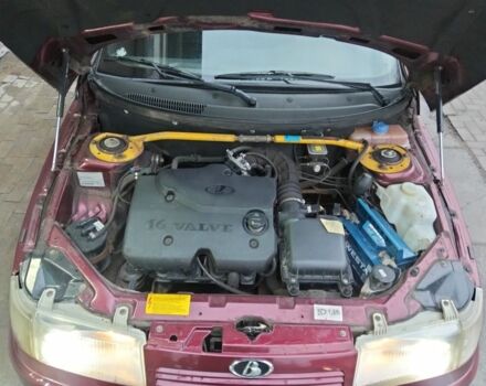 Красный ВАЗ 2110, объемом двигателя 1.6 л и пробегом 45 тыс. км за 4000 $, фото 13 на Automoto.ua