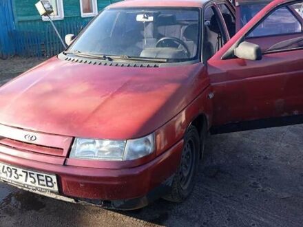 Красный ВАЗ 2110, объемом двигателя 1.6 л и пробегом 360 тыс. км за 600 $, фото 1 на Automoto.ua