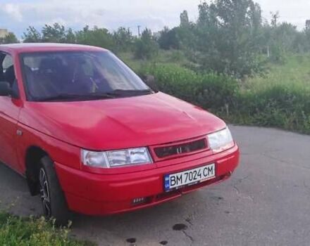 Красный ВАЗ 2110, объемом двигателя 1.5 л и пробегом 212 тыс. км за 2200 $, фото 1 на Automoto.ua