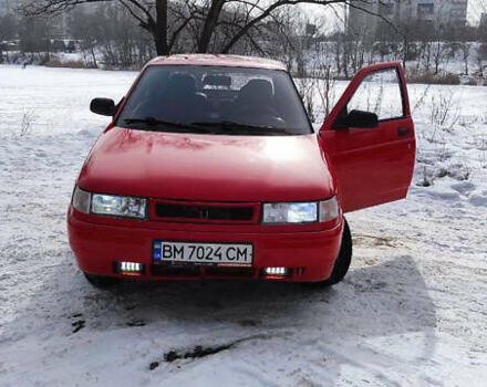 Красный ВАЗ 2110, объемом двигателя 1.5 л и пробегом 210 тыс. км за 2700 $, фото 1 на Automoto.ua