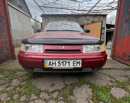 Красный ВАЗ 2110, объемом двигателя 1.6 л и пробегом 150 тыс. км за 2257 $, фото 1 на Automoto.ua