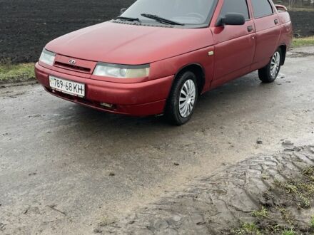 Красный ВАЗ 2110, объемом двигателя 0 л и пробегом 120 тыс. км за 1350 $, фото 1 на Automoto.ua