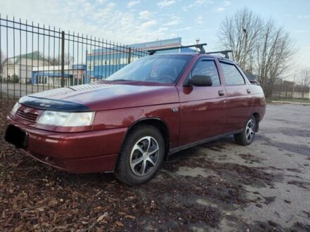 Красный ВАЗ 2110, объемом двигателя 1.5 л и пробегом 320 тыс. км за 2000 $, фото 1 на Automoto.ua