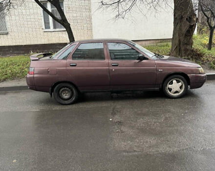 Красный ВАЗ 2110, объемом двигателя 1.5 л и пробегом 472 тыс. км за 850 $, фото 1 на Automoto.ua