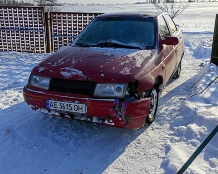 Червоний ВАЗ 2110, об'ємом двигуна 1.6 л та пробігом 111 тис. км за 806 $, фото 1 на Automoto.ua