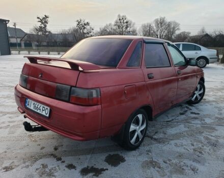 Червоний ВАЗ 2110, об'ємом двигуна 1.5 л та пробігом 264 тис. км за 1100 $, фото 1 на Automoto.ua