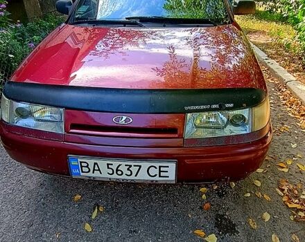 Красный ВАЗ 2110, объемом двигателя 1.6 л и пробегом 156 тыс. км за 1800 $, фото 1 на Automoto.ua