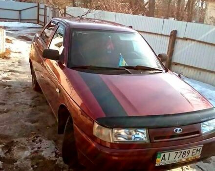 Красный ВАЗ 2110, объемом двигателя 1.5 л и пробегом 190 тыс. км за 1850 $, фото 1 на Automoto.ua