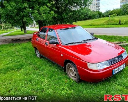 Красный ВАЗ 2110, объемом двигателя 1.5 л и пробегом 180 тыс. км за 1995 $, фото 1 на Automoto.ua