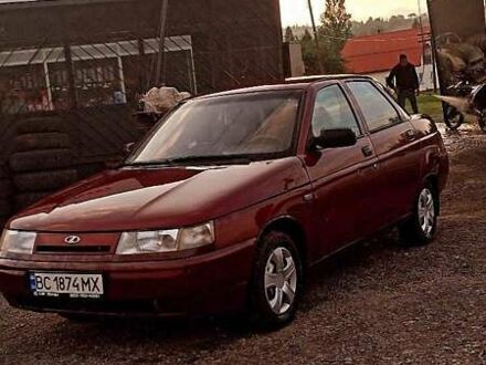 Красный ВАЗ 2110, объемом двигателя 1.6 л и пробегом 140 тыс. км за 2100 $, фото 1 на Automoto.ua