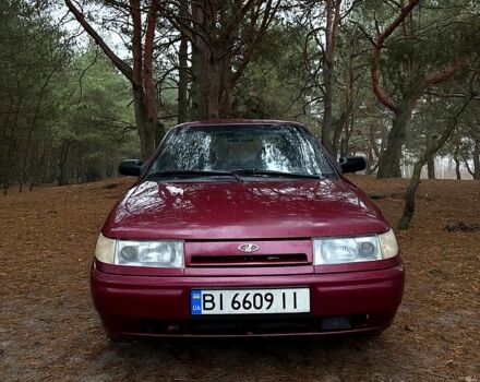 Красный ВАЗ 2110, объемом двигателя 1.6 л и пробегом 158 тыс. км за 1700 $, фото 1 на Automoto.ua