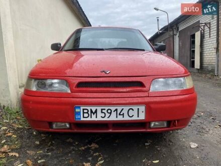 Красный ВАЗ 2110, объемом двигателя 1.6 л и пробегом 187 тыс. км за 2500 $, фото 1 на Automoto.ua