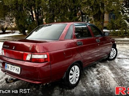 Красный ВАЗ 2110, объемом двигателя 1.6 л и пробегом 170 тыс. км за 1700 $, фото 1 на Automoto.ua