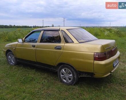 Желтый ВАЗ 2110, объемом двигателя 1.5 л и пробегом 888 тыс. км за 400 $, фото 7 на Automoto.ua