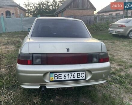 Желтый ВАЗ 2110, объемом двигателя 1.6 л и пробегом 250 тыс. км за 1500 $, фото 1 на Automoto.ua