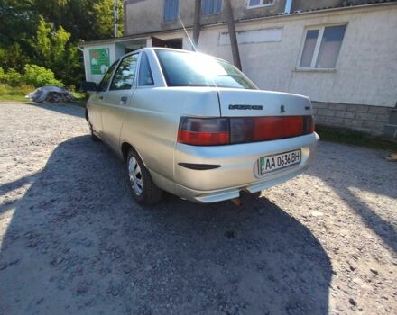 Желтый ВАЗ 2110, объемом двигателя 1.6 л и пробегом 254 тыс. км за 1100 $, фото 3 на Automoto.ua